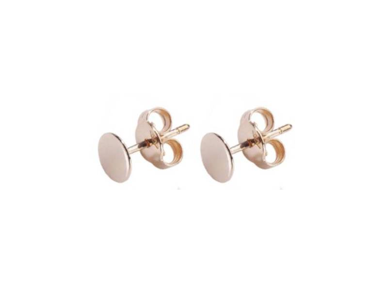 SMALL 18KT ROSE GOLD EARRINGS PAILLETES BURATO BN929